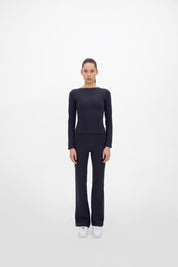 Comfort High Rise Flare Pantolon
