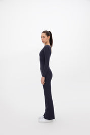 Comfort High Rise Flare Pantolon