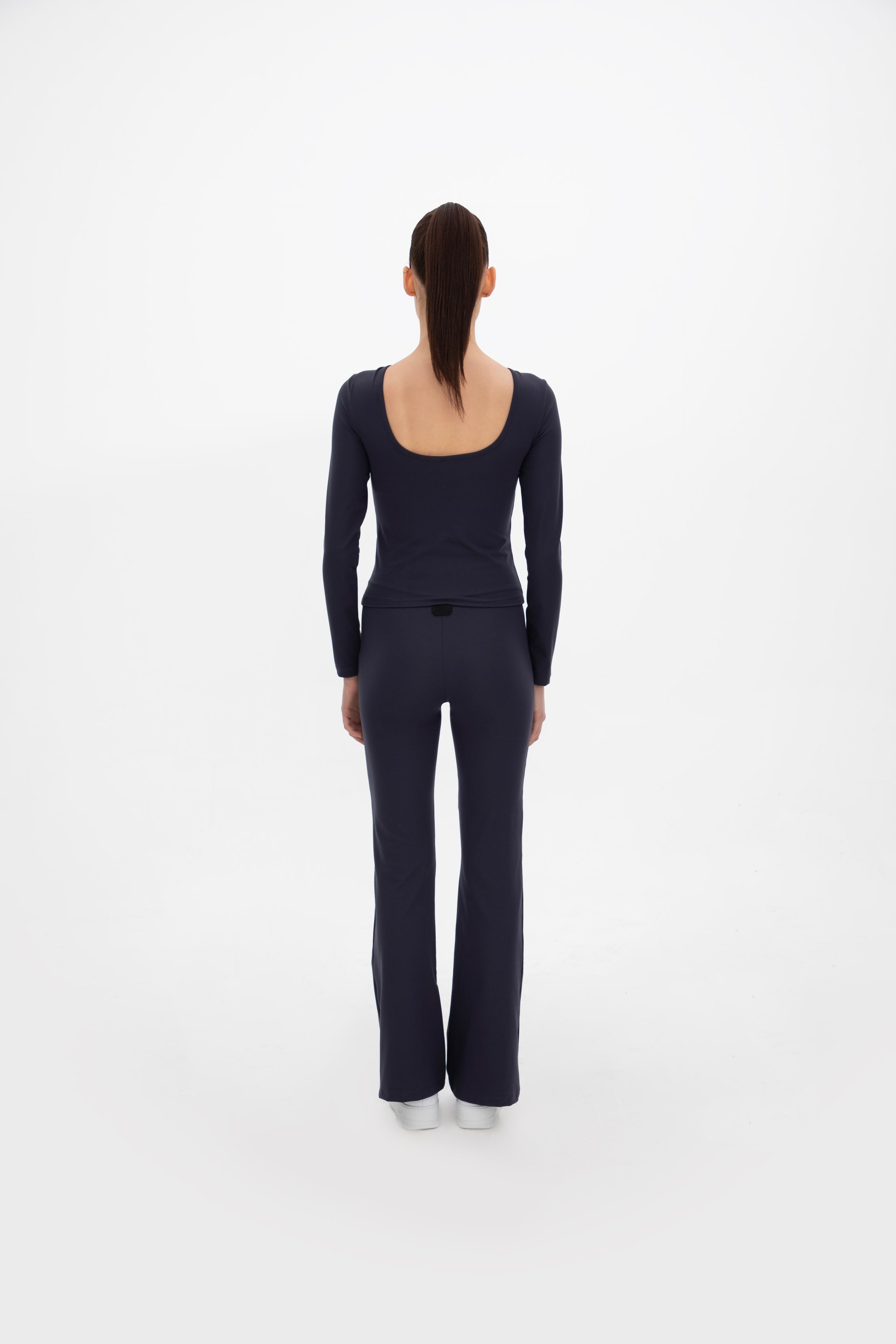 Comfort High Rise Flare Pantolon