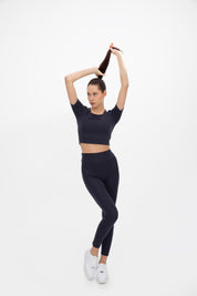 Comfort Kısa Kollu Crop Tişört