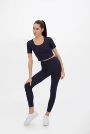 Comfort Kısa Kollu Crop Tişört