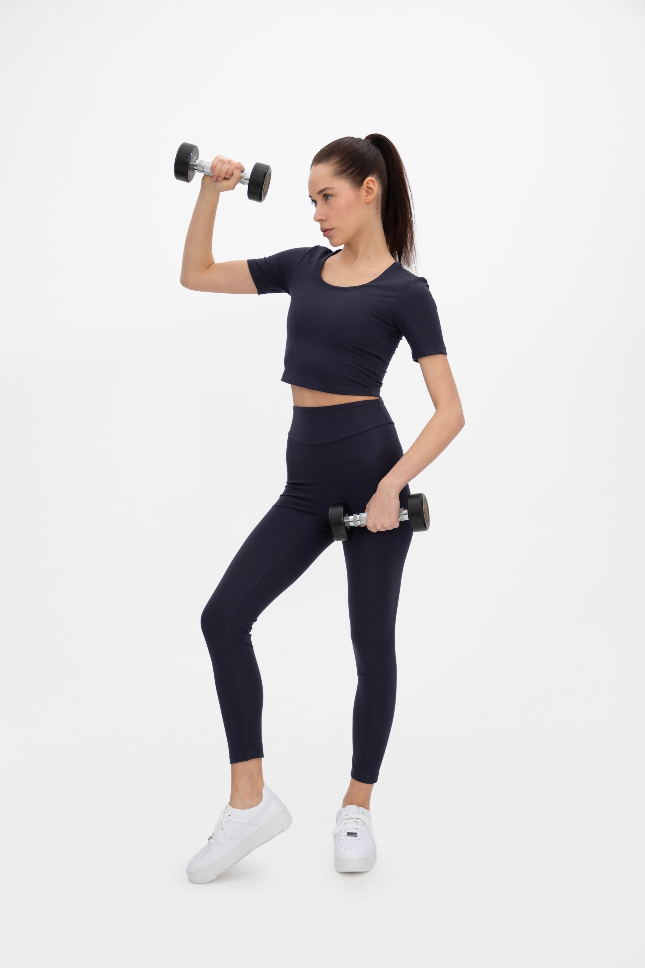 Comfort Kısa Kollu Crop Tişört