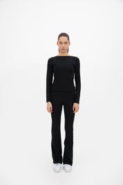 Comfort High Rise Flare Pantolon