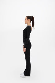 Comfort High Rise Flare Pantolon
