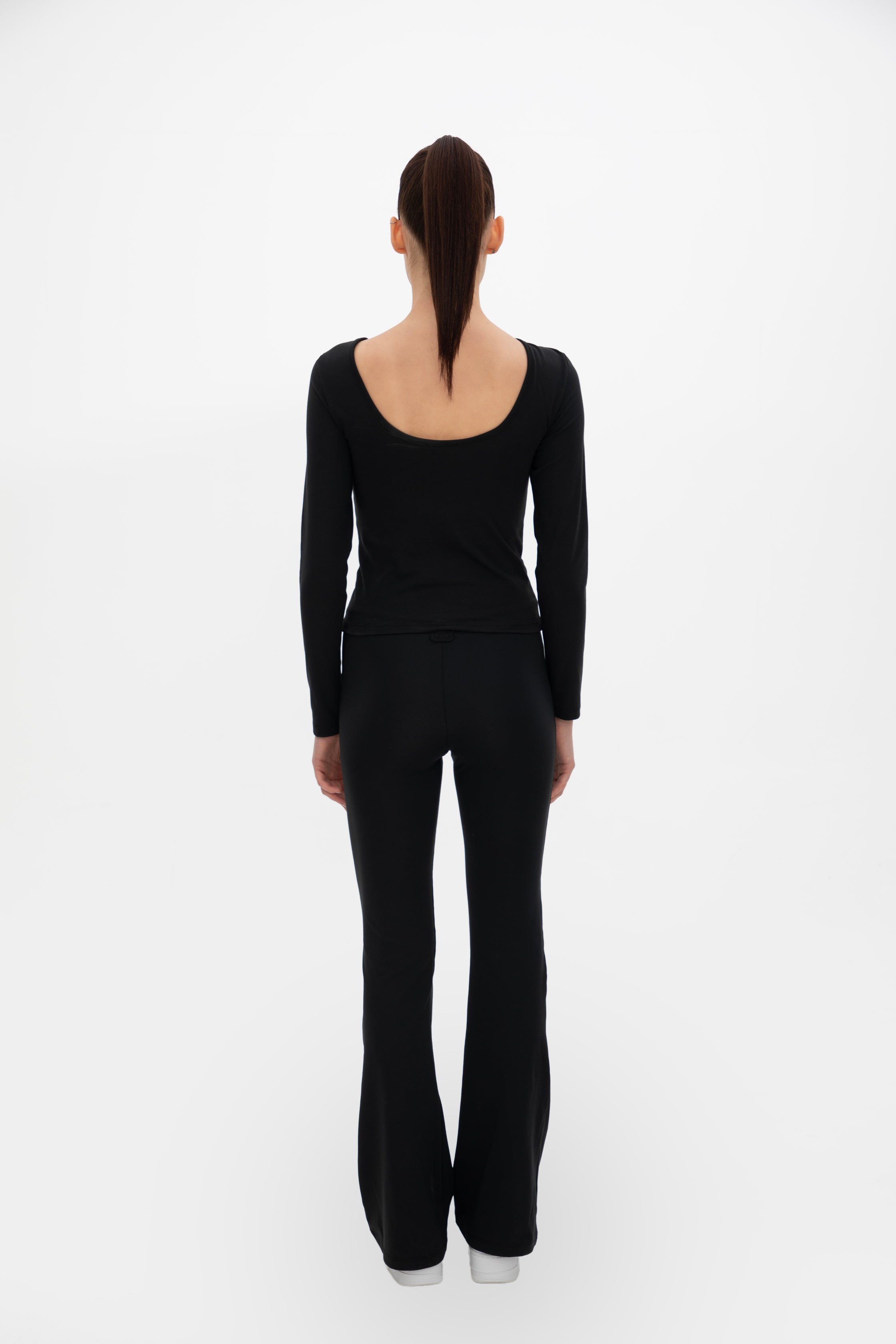 Comfort High Rise Flare Pantolon