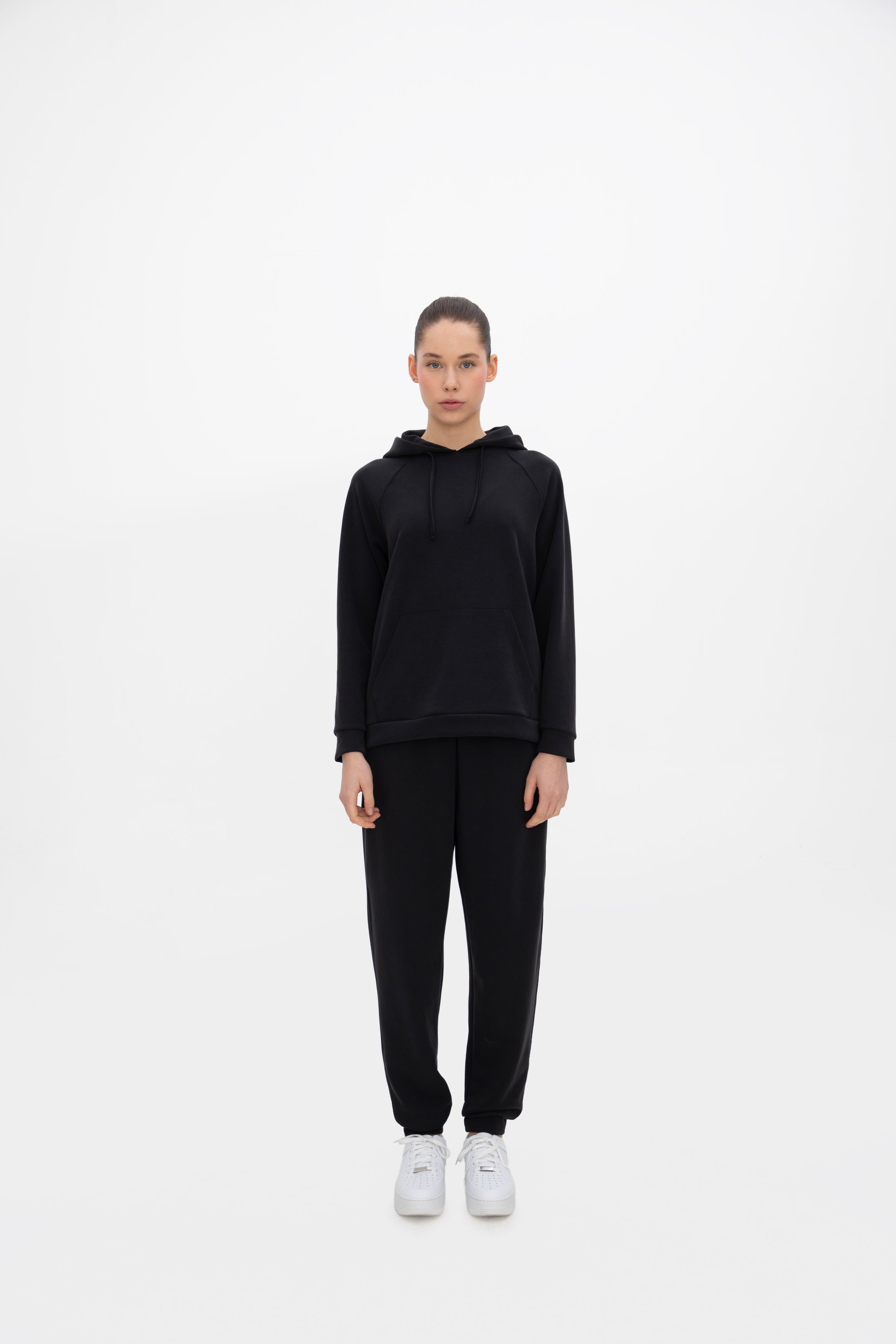 Peach Fuzz Effect Jogger Pantolon
