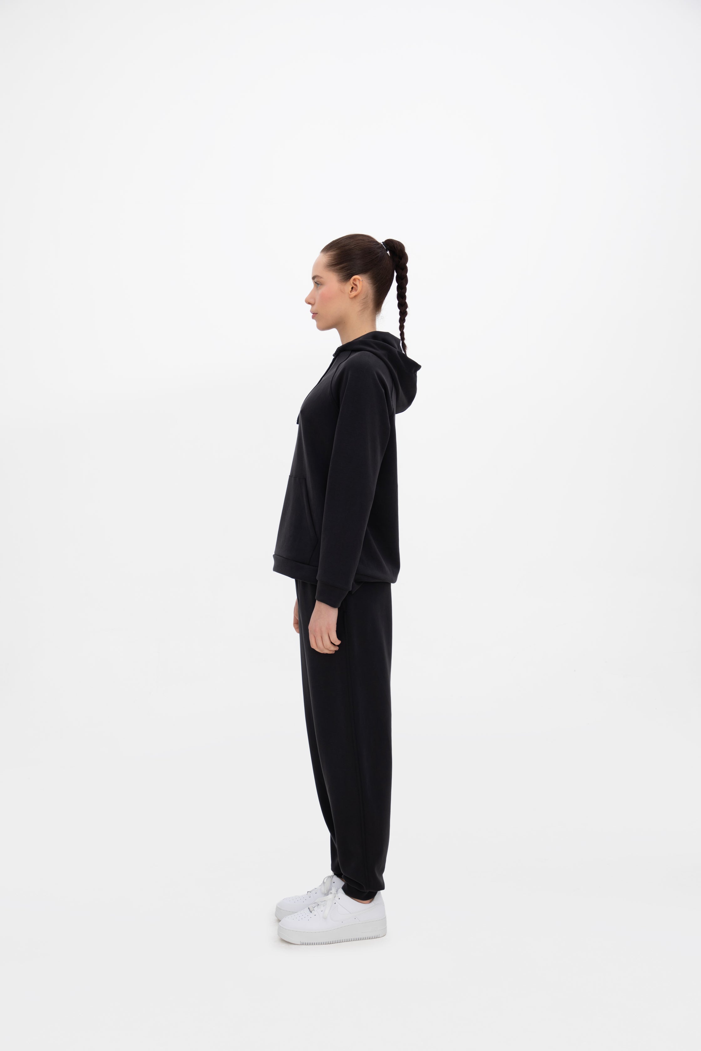 Peach Fuzz Effect Jogger Pantolon