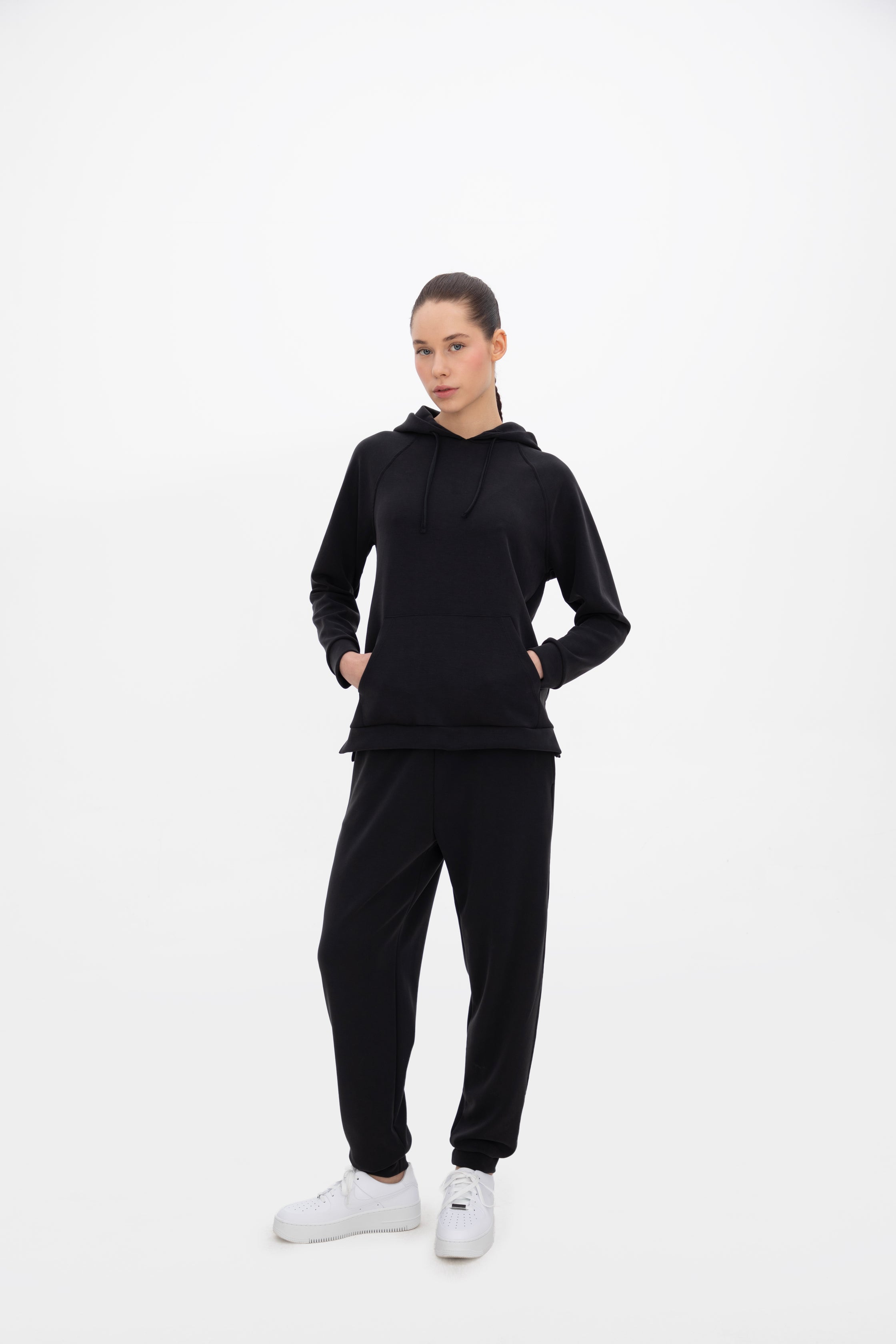 Peach Fuzz Effect Jogger Pantolon