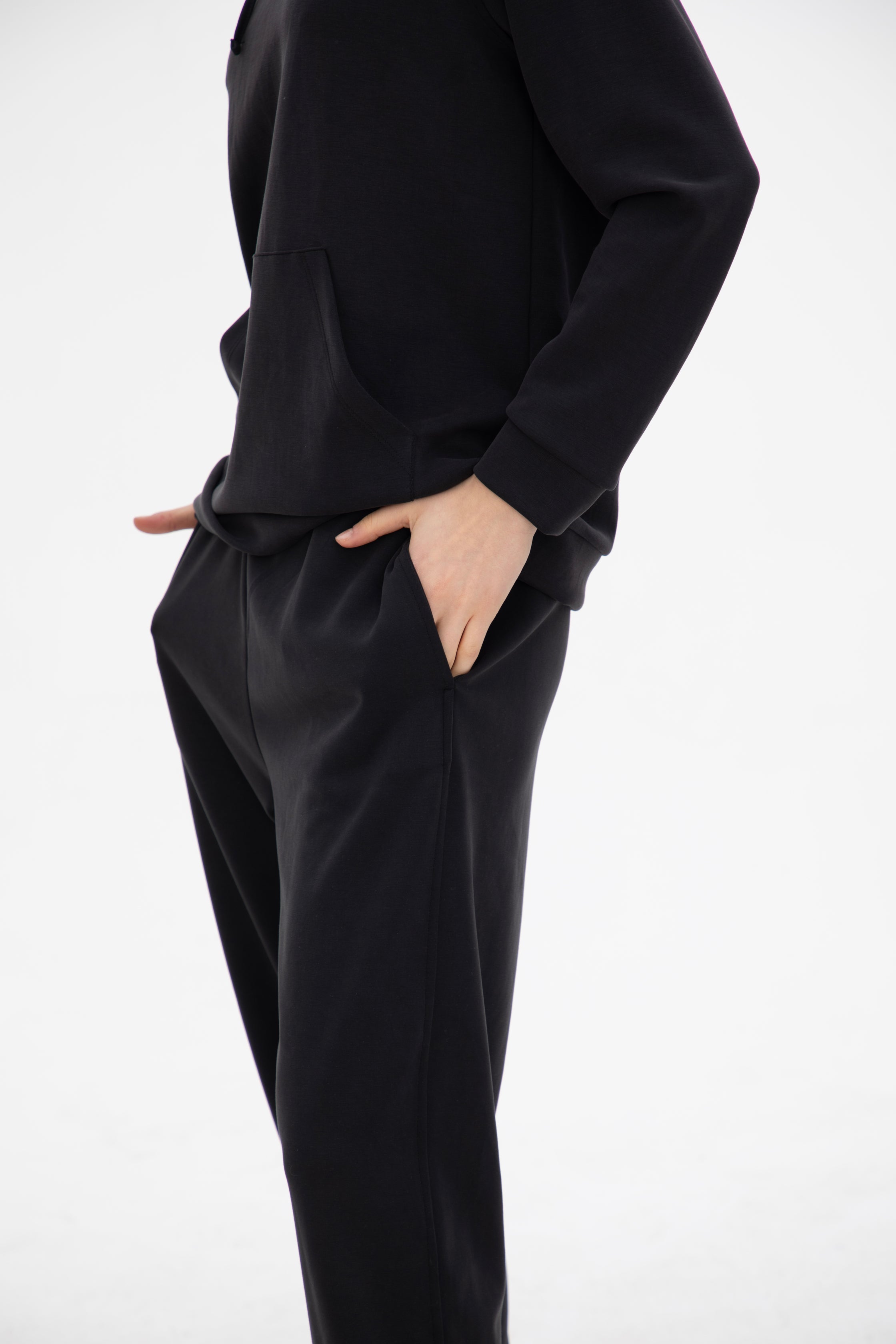Peach Fuzz Effect Jogger Pantolon