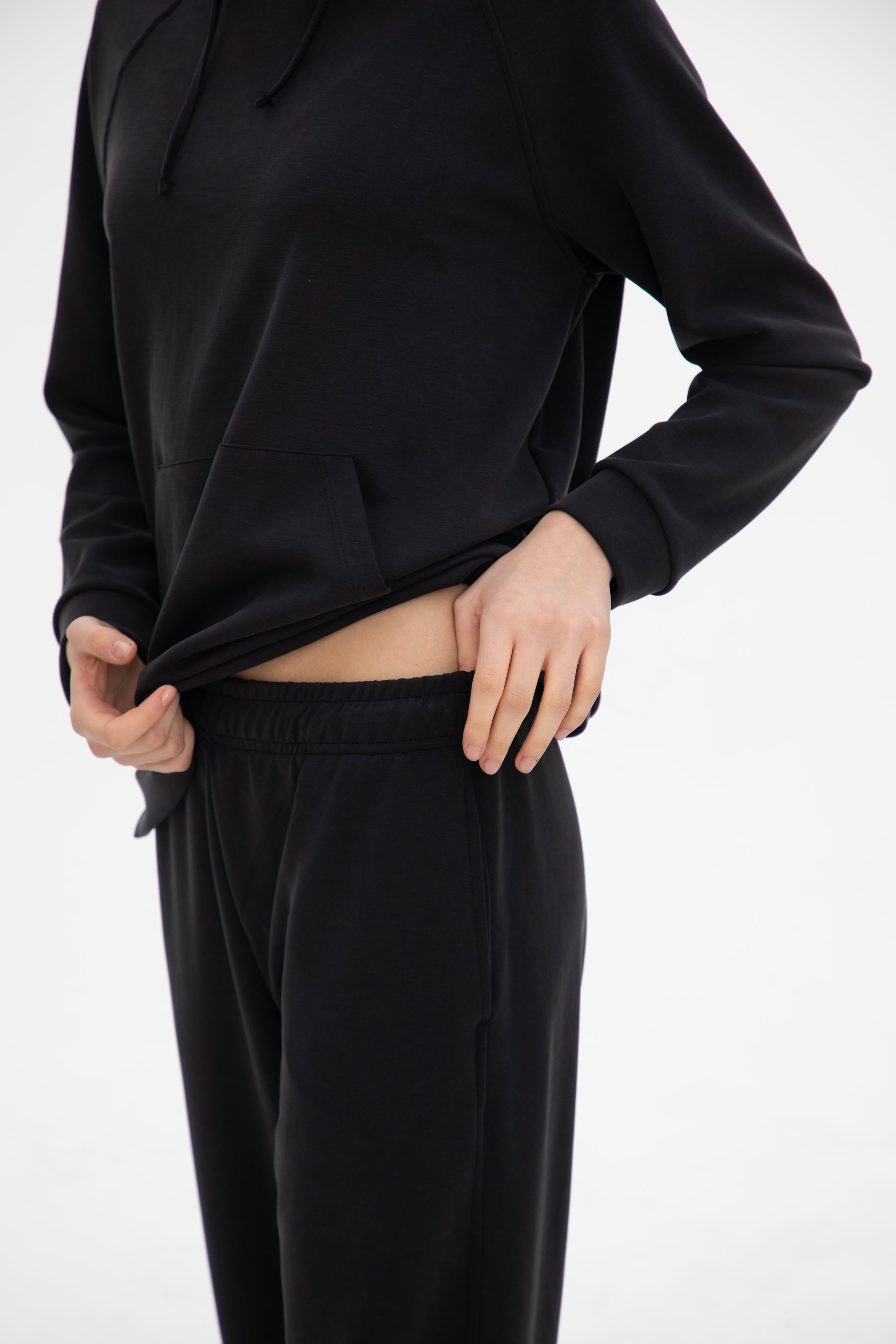Peach Fuzz Effect Jogger Pantolon