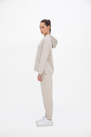 Peach Fuzz Effect Jogger Pantolon