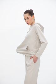 Peach Fuzz Effect Jogger Pantolon